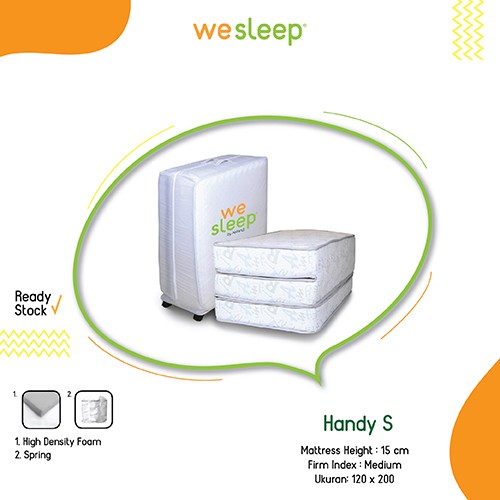 Kasur Busa Lipat Wesleep by airland Handy S Full foam Uk 120x200