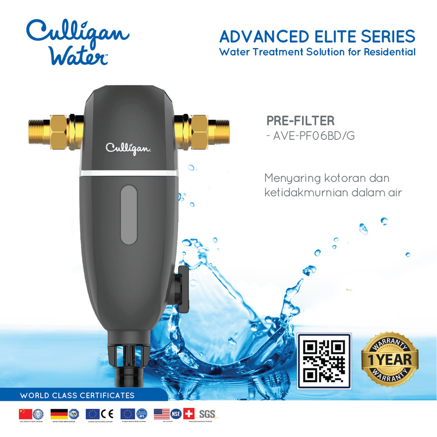 Culligan Pre-Filter Water Treatment System (Manual Flush)