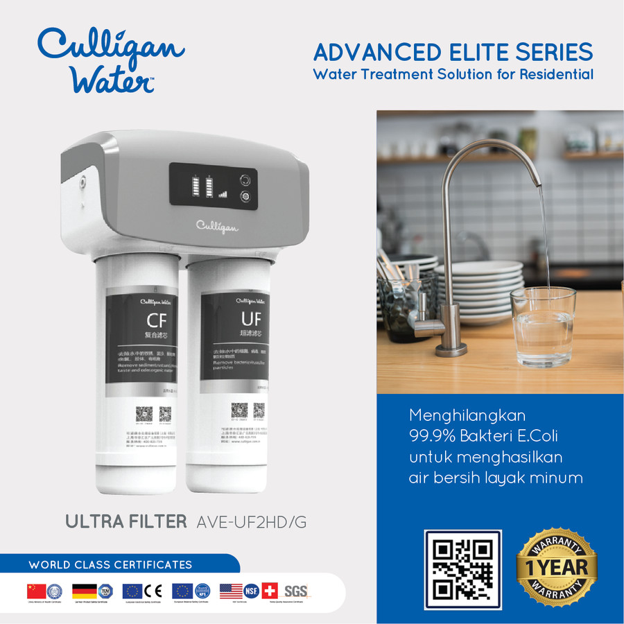 Culligan Water Treatment System Ultra Filter | AVE-UF2HD/G