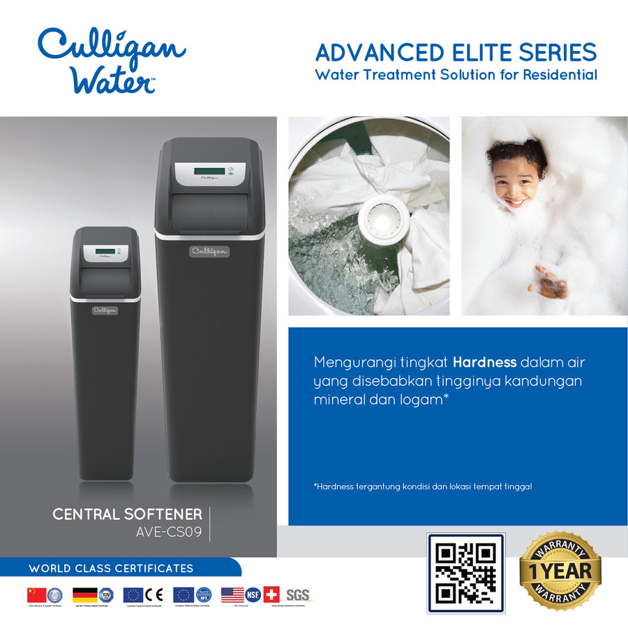 Culligan Water Treatment System | Central Softener AVE-CS09