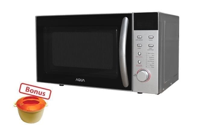 MICROWAVE AQUA 17 LITER 400 WATT DIGITAL AEM-S1812S VIA GOJEK / GRAB