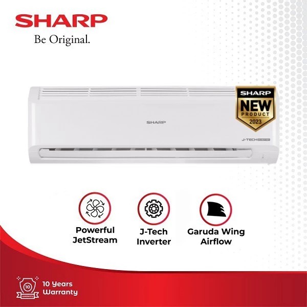AC SHARP AH-X6BEY INVERTER NEW GARUDA SERIES 1/2PK + PASANG DEPOK 0.5PK 6BEY 6 BEY