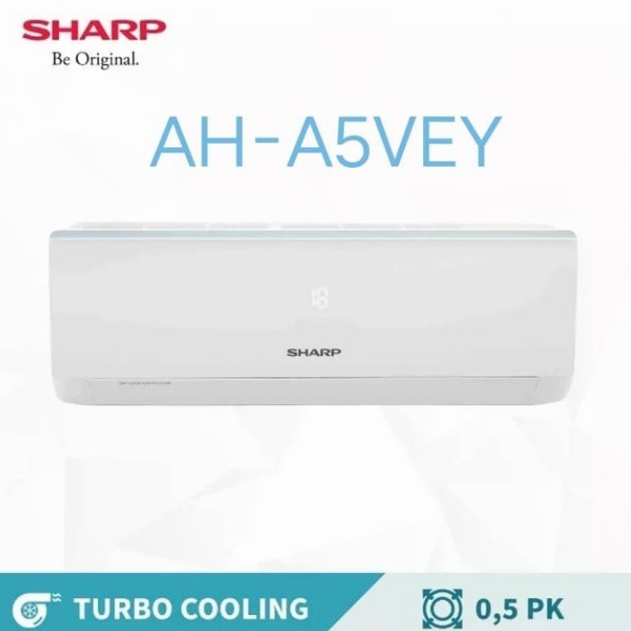 AC SHARP AH-A5VEY 1/2PK + PASANG DEPOK