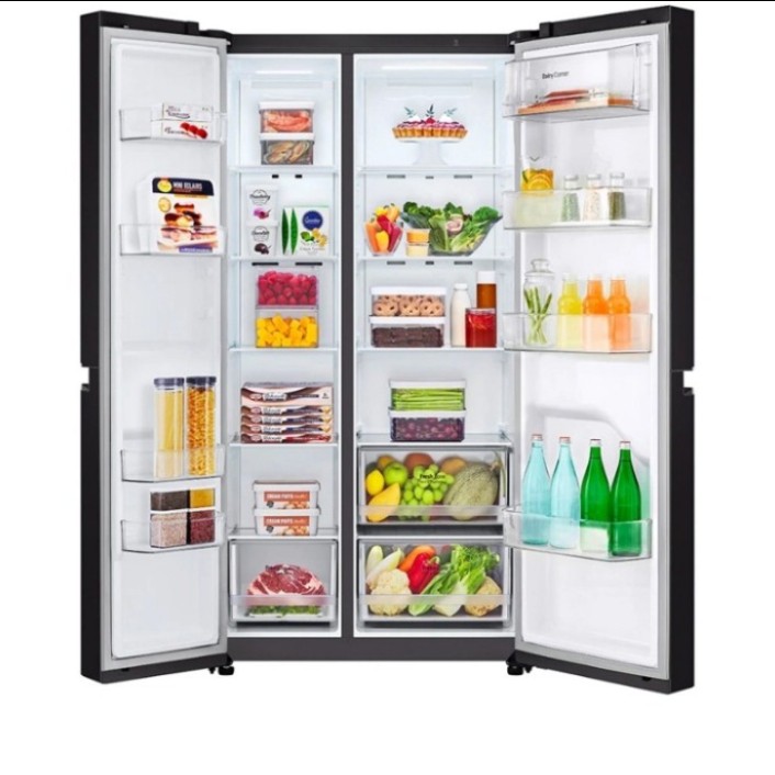 KULKAS LG GC-B257JQBK SIDE BY SIDE SMART INVERTER