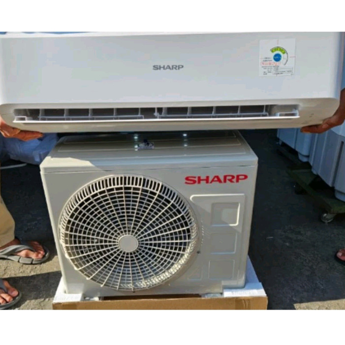 AC SHARP AH-A7BEY 3/4PK LOW WATT NEW GARUDA SERIES + PASANG