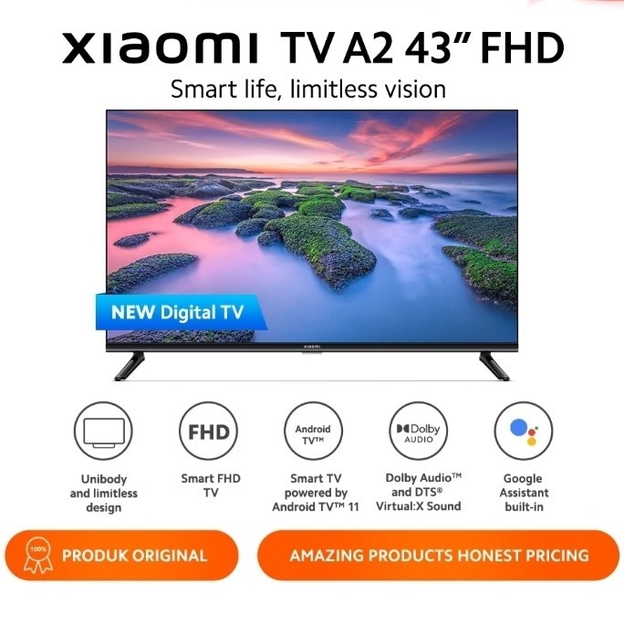 Xiaomi TV A2 43 Inch FHD Smart Android
