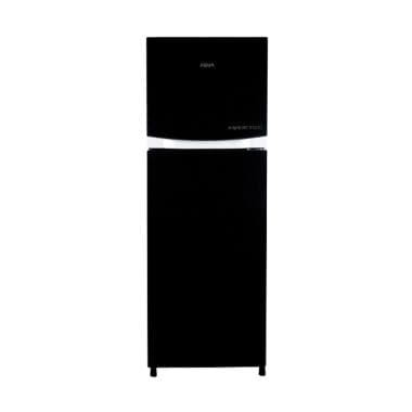 KULKAS 2 PINTU AQUA AQR-275R BK INVERTER Free Ongkir Khusus Depok