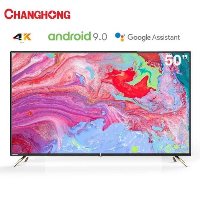 TV LED CHANGHONG U50K2 ANDROID 9.0 SMART TV UHD 4K 50INCH