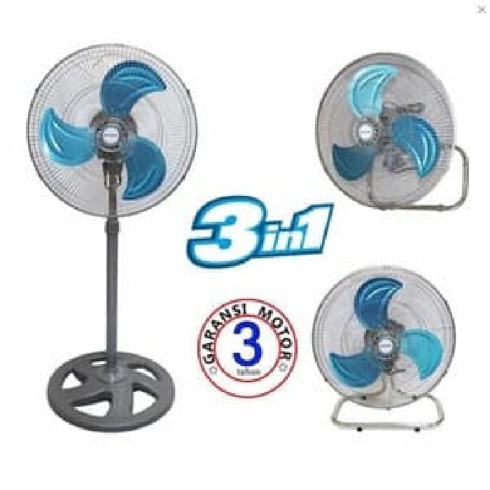 KIPAS ANGIN MITOCHIBA 3 IN 1 BESI 1822F MURAH GOJEK ONLY