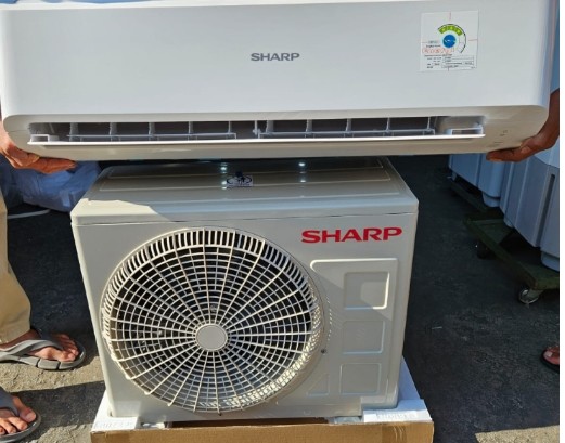 AC SHARP AH-A5BEY NEW 1/2PK 360WATT LOW WATT + PASANG DEPOK A5BEY 5 BE
