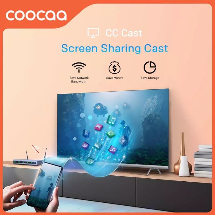 TV LED COOCAA 32S3U DIGITAL SMART TV 32 INCH