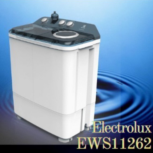 MESIN CUCI ELECTROLUX EWS 11262 2 TABUNG EWS11262