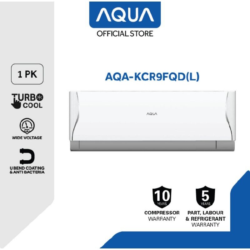 AC AQUA AQA-KCR9FQDL NEW 1 PK + PASANG DEPOK