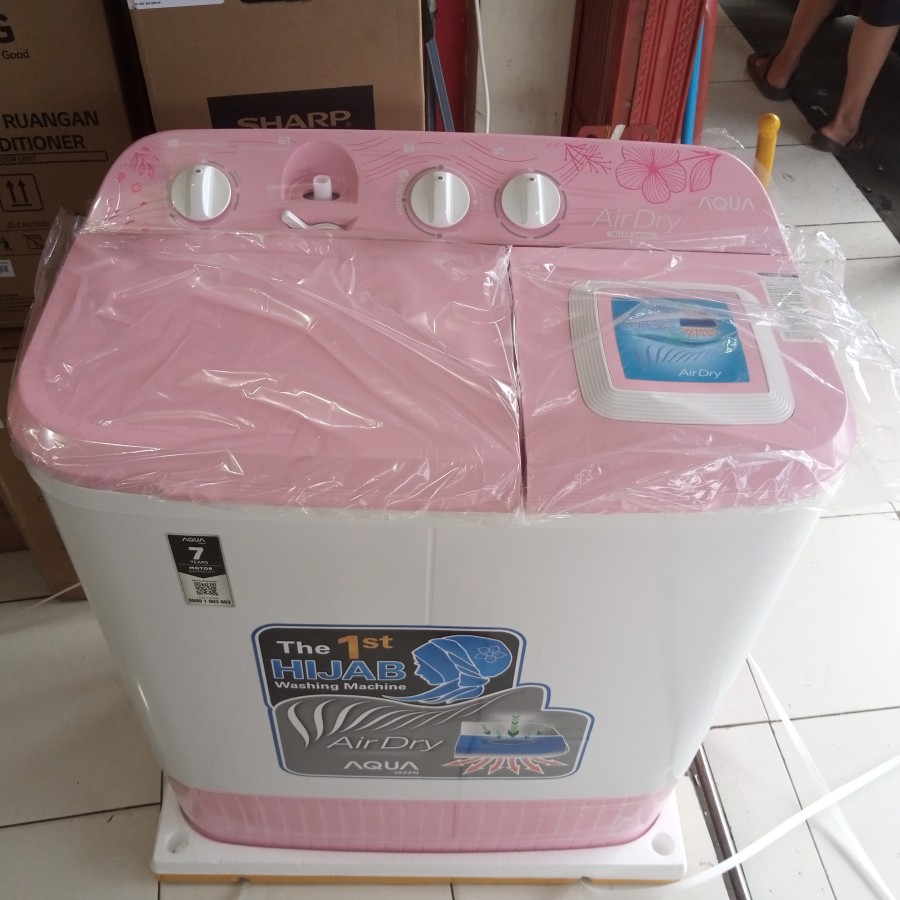 MESIN CUCI AQUA QW-781XT 2 TABUNG