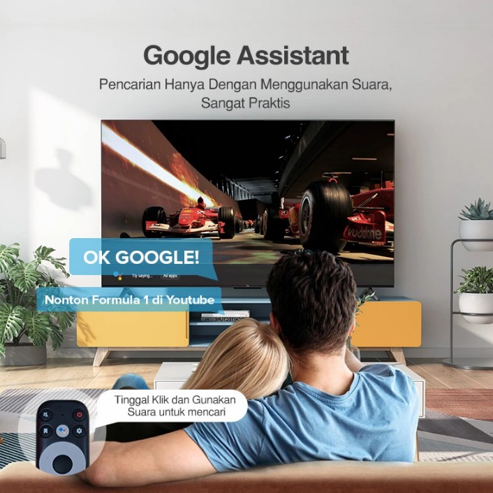 TV TCL 50A18 50 inch Google TV 4K UHD - Dolby Audio - Google Assistant