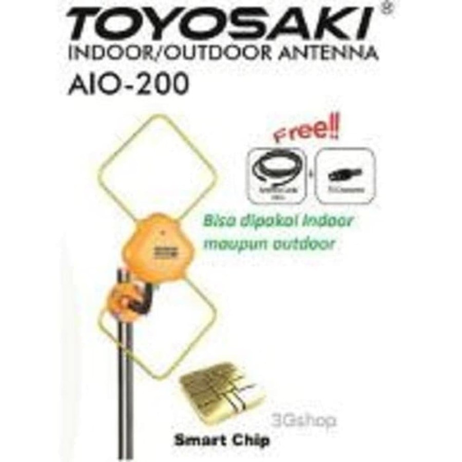 Antena Outdoor & Indoor - TOYOSAKI AIO-200