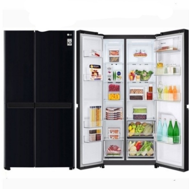 KULKAS LG GC-B257JQBK SIDE BY SIDE SMART INVERTER