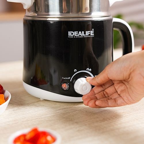 IDEALIFE Multicooker Electric Kettle IL-109 Panci masak Listrik 1.8Lt