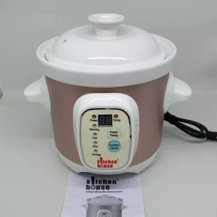 CYPRUS Kitchen House SC-0097 Digital Slow Cooker 1 Liter SC0097