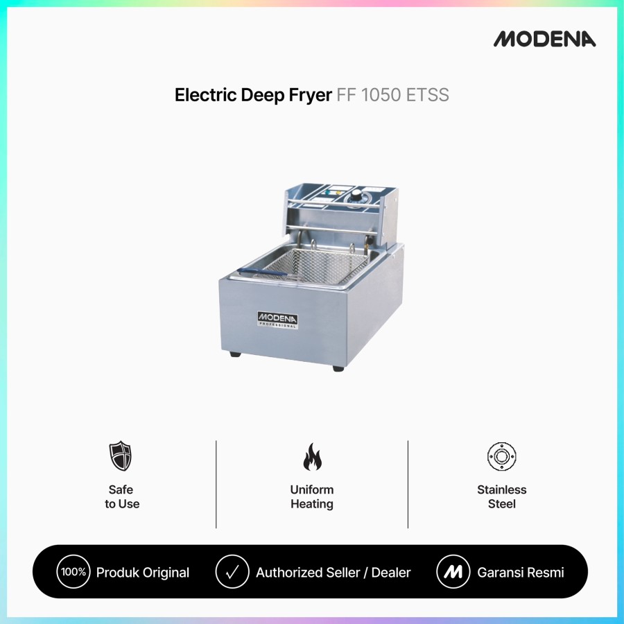 Modena Electric Deep Fryer - Penggorengan Listrik - FF 1050 etss