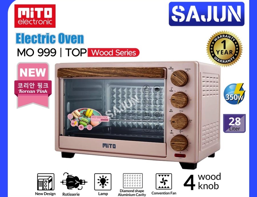 Oven Listrik Mito MO-999 TOP - Electric Oven 28 Liter MO999