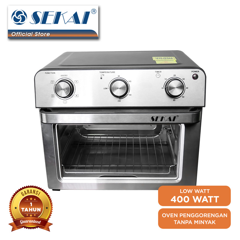SEKAI Air Fryer Oven 2in1 AFO220 Kapasitas 22 Liter AFO 220 - Biru