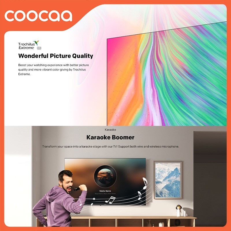 COOCAA Smart TV 2K LED 32 inch Digital Coolita 3.0 ( 32S3U Plus )