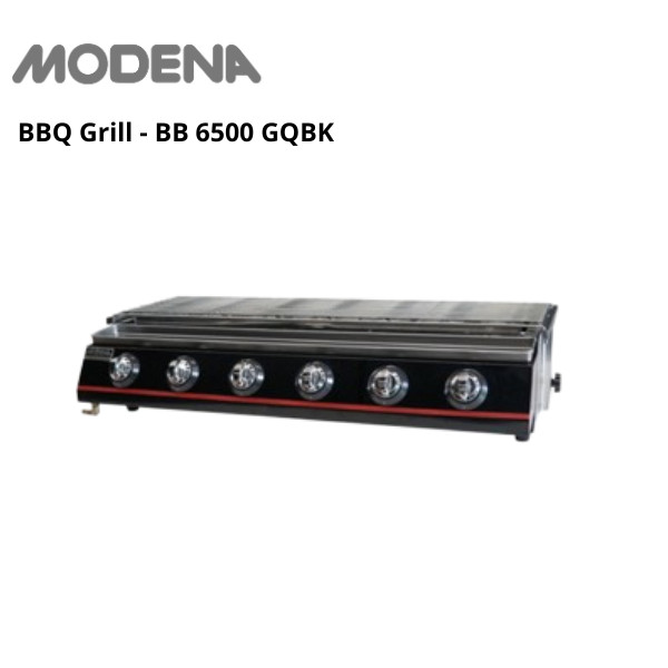 Modena BBQ Grill Burner BB 6500 gqbk 6 Pembakar Gas