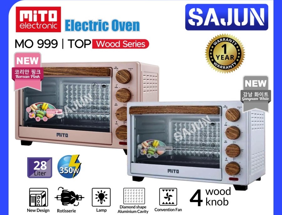 Oven Listrik Mito MO-999 TOP - Electric Oven 28 Liter MO999