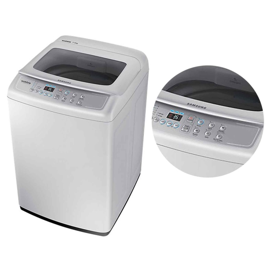 Mesin Cuci Samsung WA75H4200SG Top Loading 7.5 Kg Mesin Cuci 1 tabung