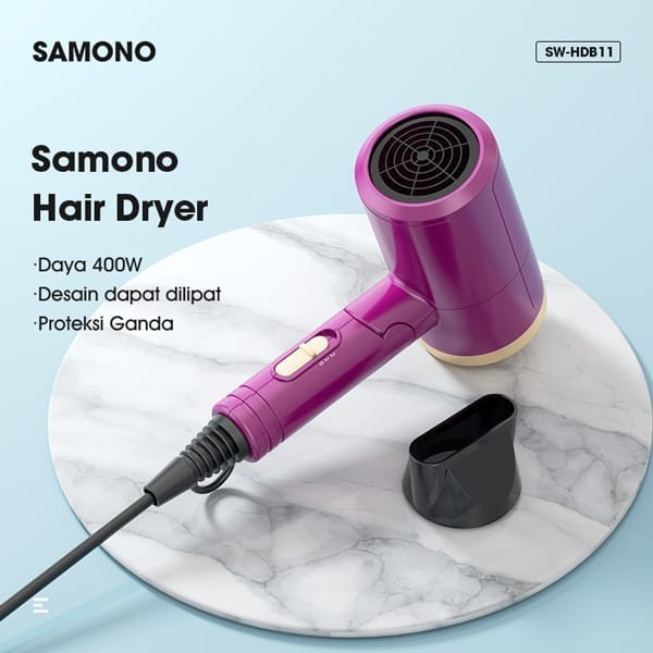 Pengering Rambut Low Watt Hair Dryer Jual SAMONO Hair Dryer