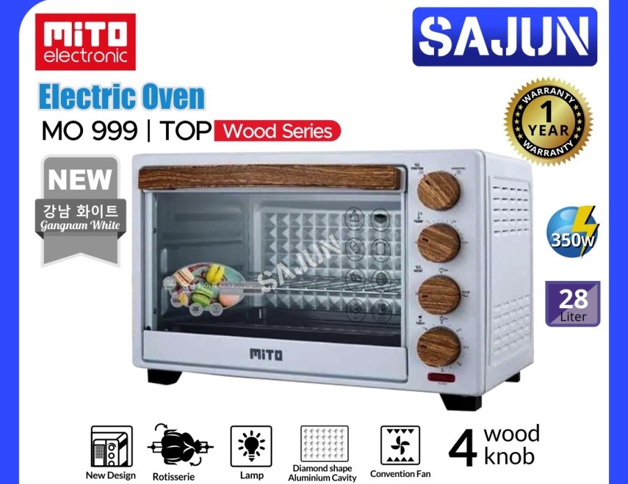 Oven Listrik Mito MO-999 TOP - Electric Oven 28 Liter MO999