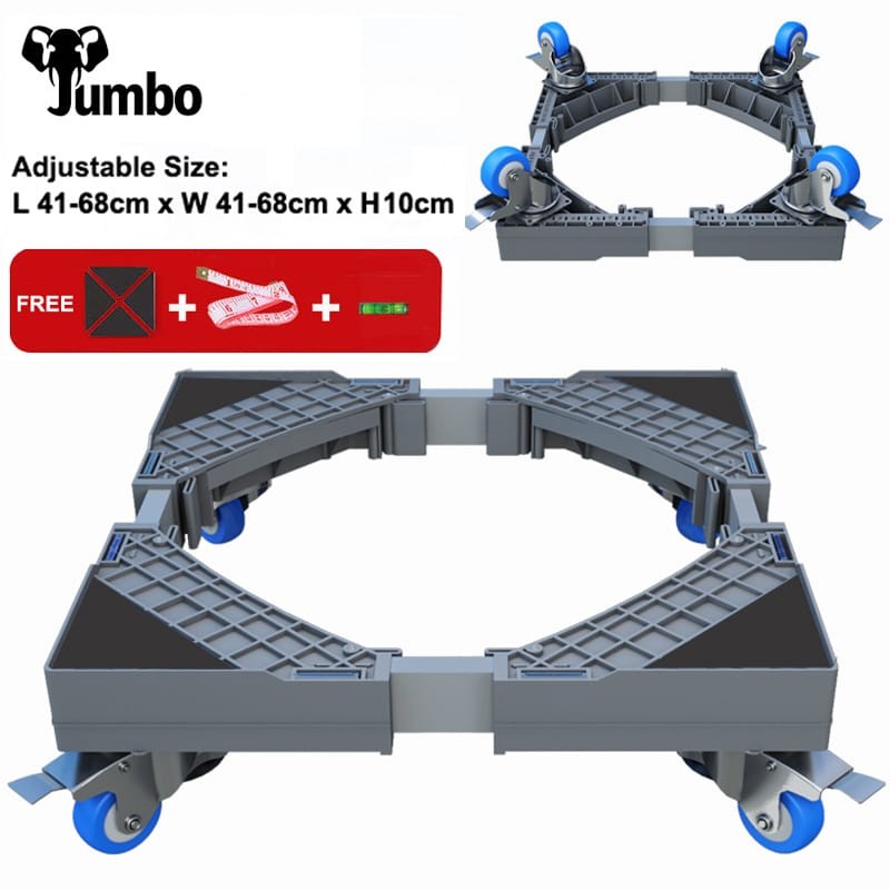 Jumbo Tatakan Kulkas Tatakan Mesin Cuci Multifunction Base Adjustable