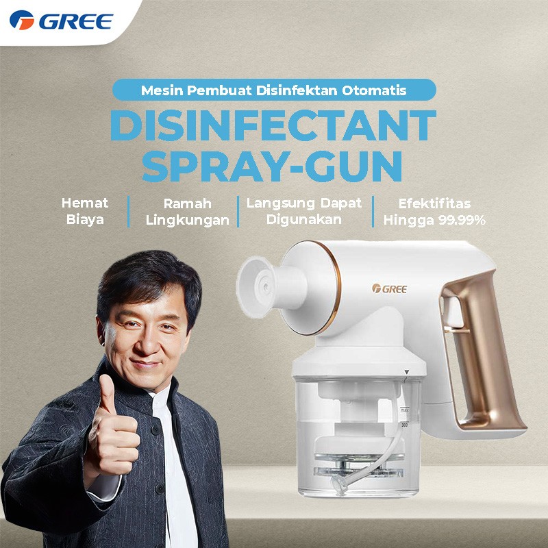 GREE Disinfectant Spray Gun GDSG-VKILLER300 Pembuat Cairan Disinfektan