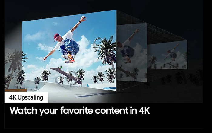 Samsung 50DU8000 Crystal 4K UHD Smart TV 50 Inch UA50DU8000KXXD