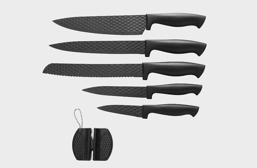 IDEALIFE Knife Set IL160 Perlengkapan Pisau Dapur Pisau Set IL-160