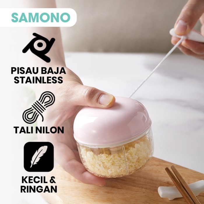 SAMONO Blender Manual Alat Penggiling Bumbu Tarik Tali SW-L3 / SWL3