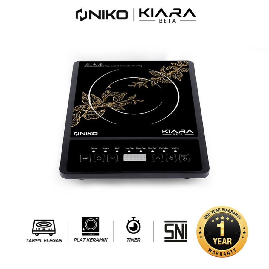 Niko Kiara Beta Kompor Listrik Induksi Low Watt 