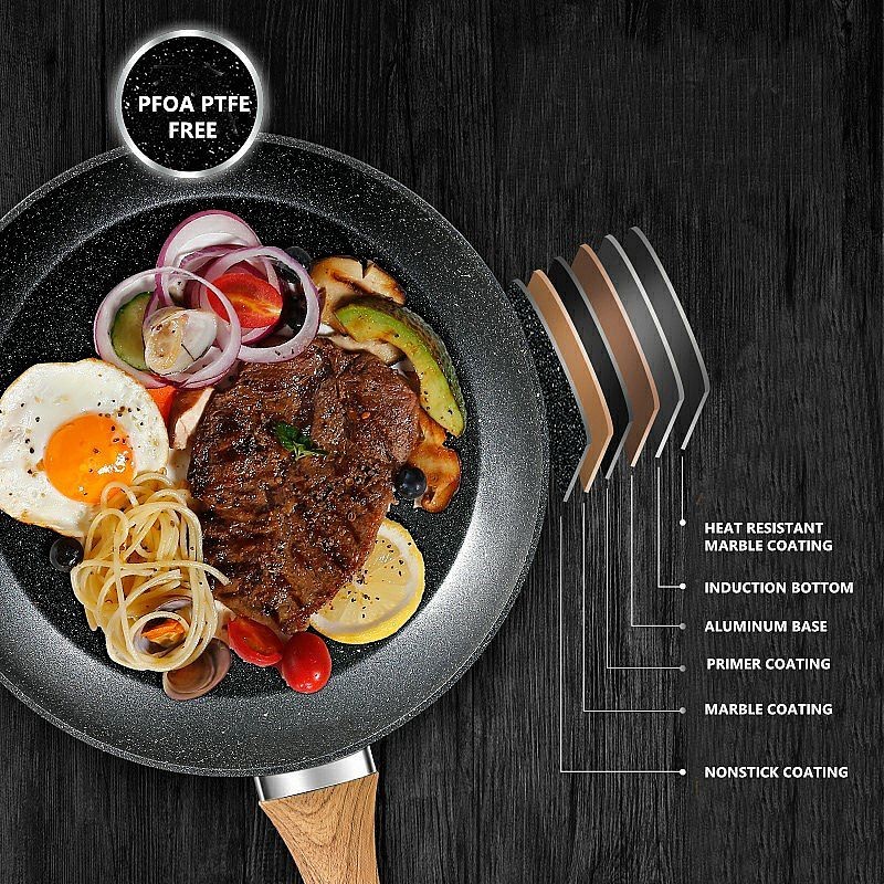 IDEALIFE Saucepan Cookware- Panci Saos 16 cm / 18 cm IL-16SP / IL-18SP