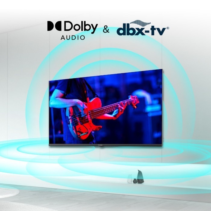 Changhong QLED TV 43 inch FHD Google Smart TV Digital TV (L43QCN1)