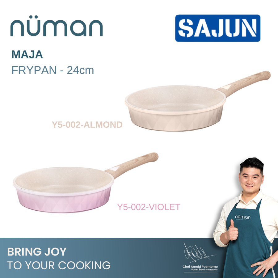 Numan Maja Series - Cookware Set / Panci Masak Marble Set Isi 4