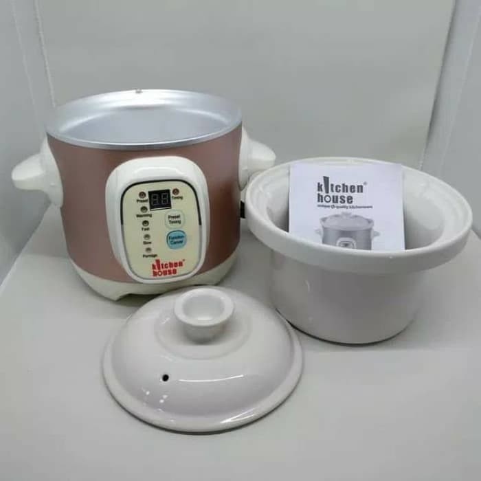 CYPRUS Kitchen House SC-0097 Digital Slow Cooker 1 Liter SC0097