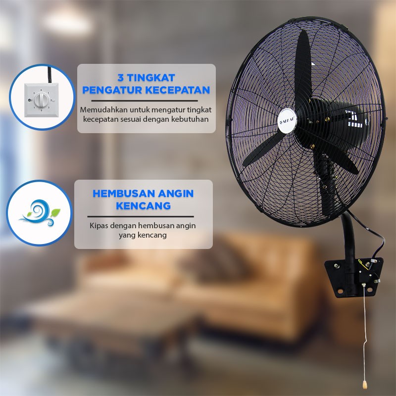 Sekai Kipas Angin Dinding Industri 20 Inch IWF 2038 / IWF2038 - IWF2038