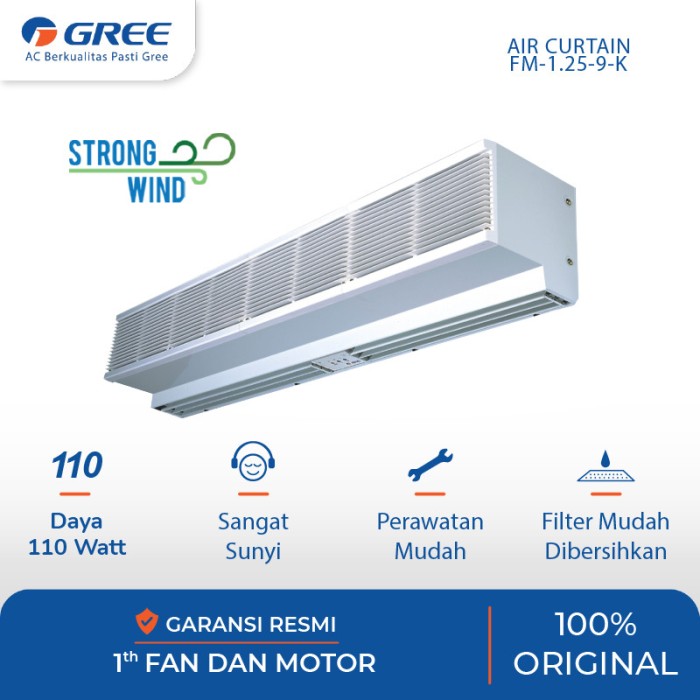 GREE AIR CURTAIN 90cm FM-1.25-9-K