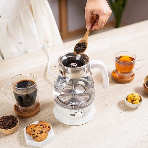 IDEALIFE Electric Glass Kettle IL113 Teko Listrik Kaca 1 Litre IL-113