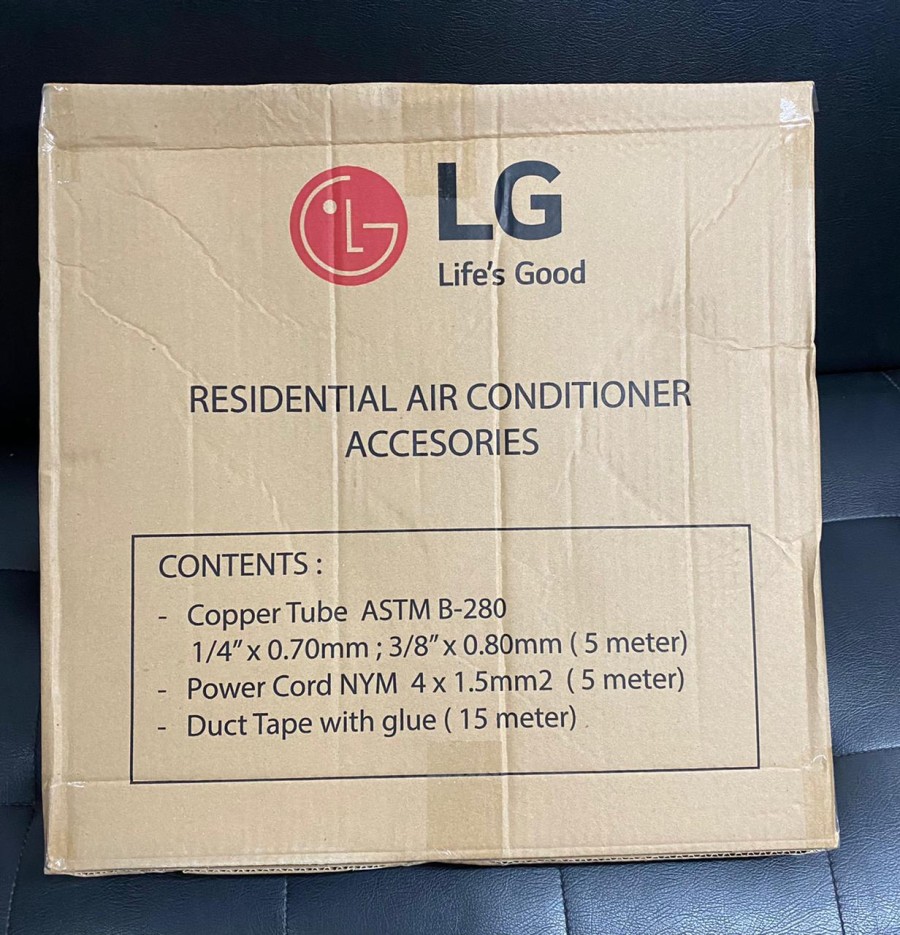 Pipa AC LG Ukuran 1/4" untuk AC Split 0.5-1PK - 5 Meter