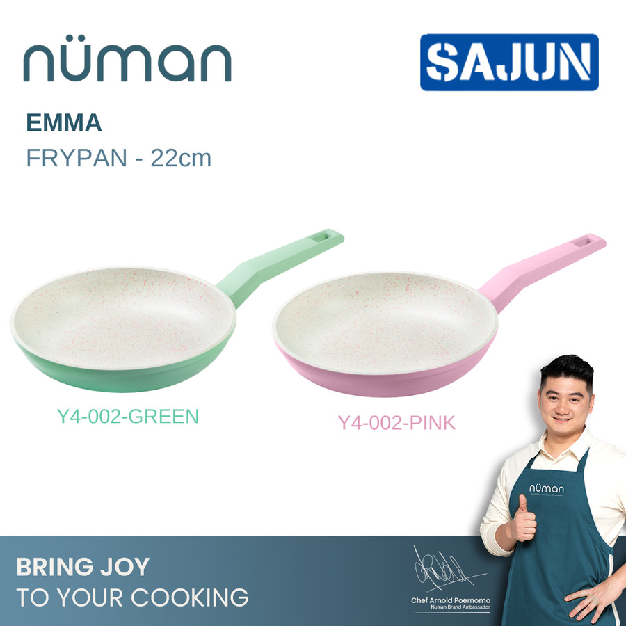 Numan Emma Series - Cookware Set / Panci Masak Marble Set Isi 3
