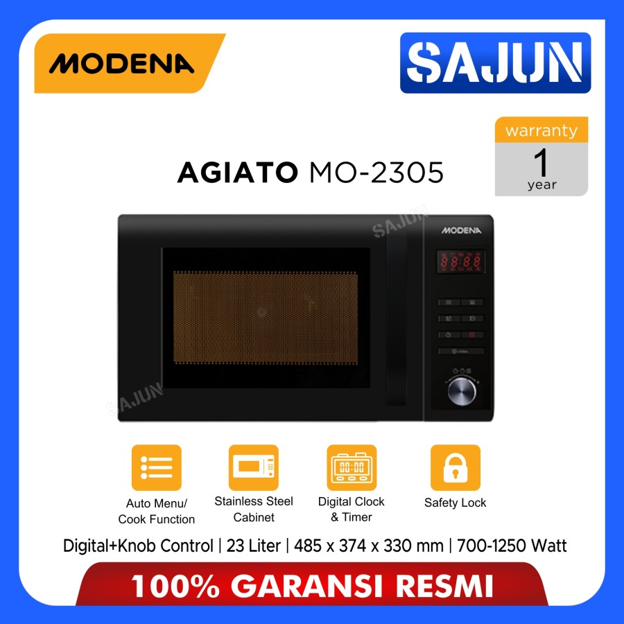 Modena Microwave AGIATO MO 2305 Microwave 23 Liter MO2305