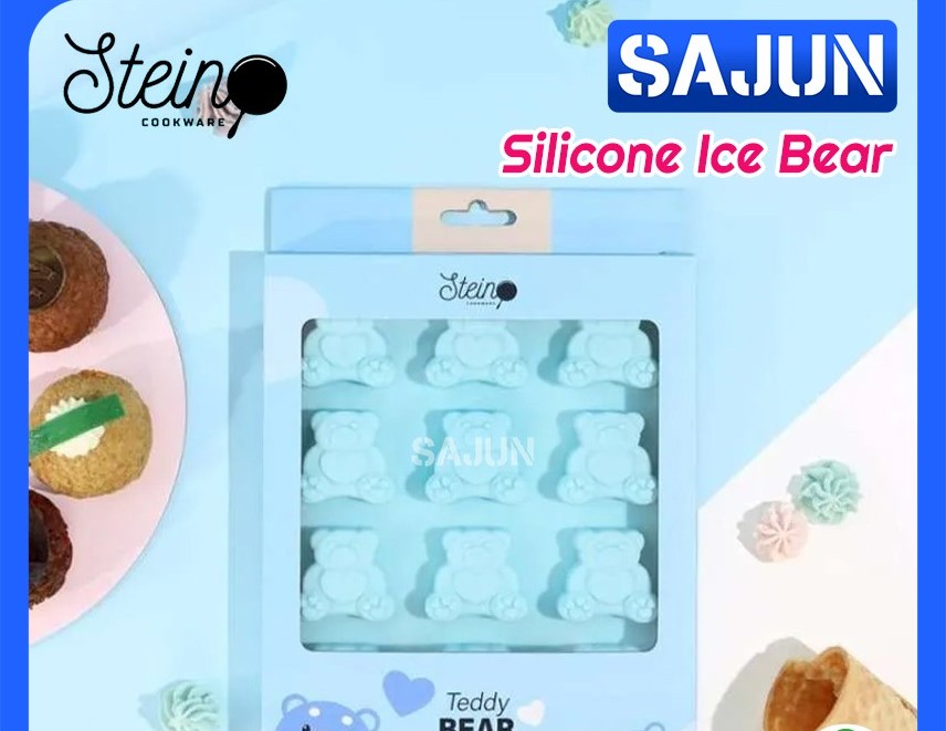 PROMO !! STEIN Cookware Silicone Ice Tray Flamingo/IceCream/TeddyBear