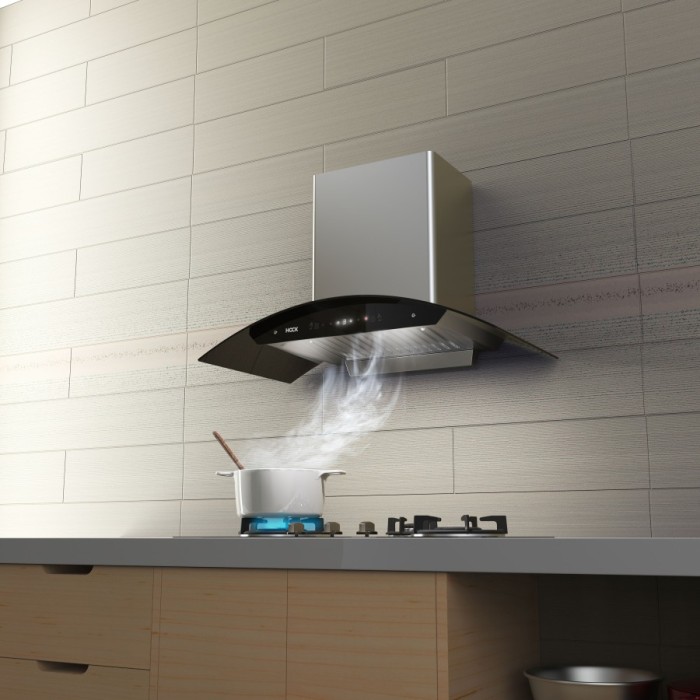 Hock Cooker Hood Penghisap Asap Dapur Tipe Chimney HH-C92G